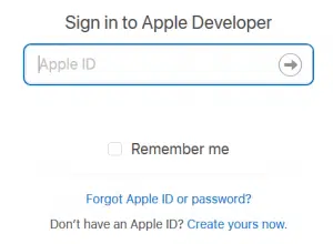 iOS Developer Account1